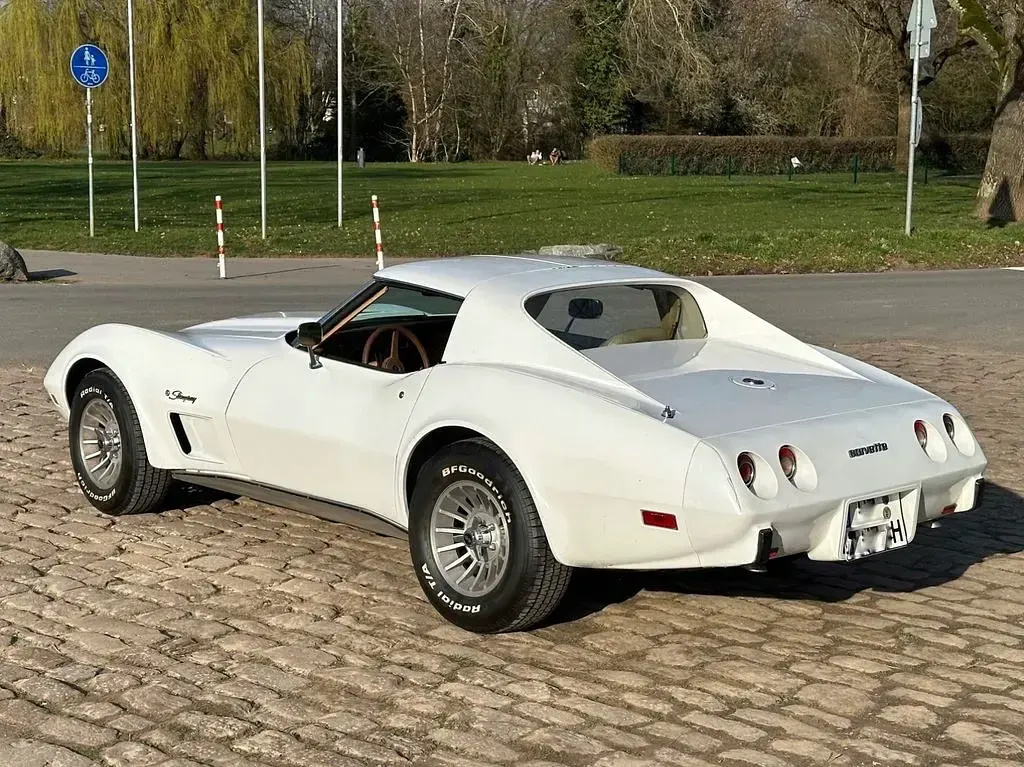 Gebraucht Corvette Stingray 179 PS (131 kW) 1976 Weiß Coupé