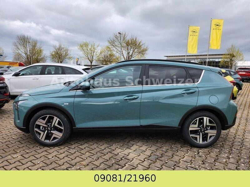 Gebraucht Hyundai Bayon Prime 120 PS (88 kW) 2024 Mangrove green / mic SUV