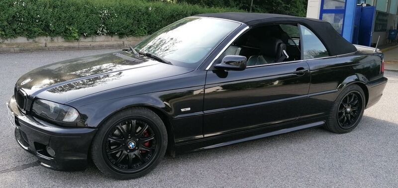 Schwarz Gebraucht 2000 BMW 323 Cabriolet Performance Cabrio | 5.999 € (Etwas zu teuer) - Bild 1/4