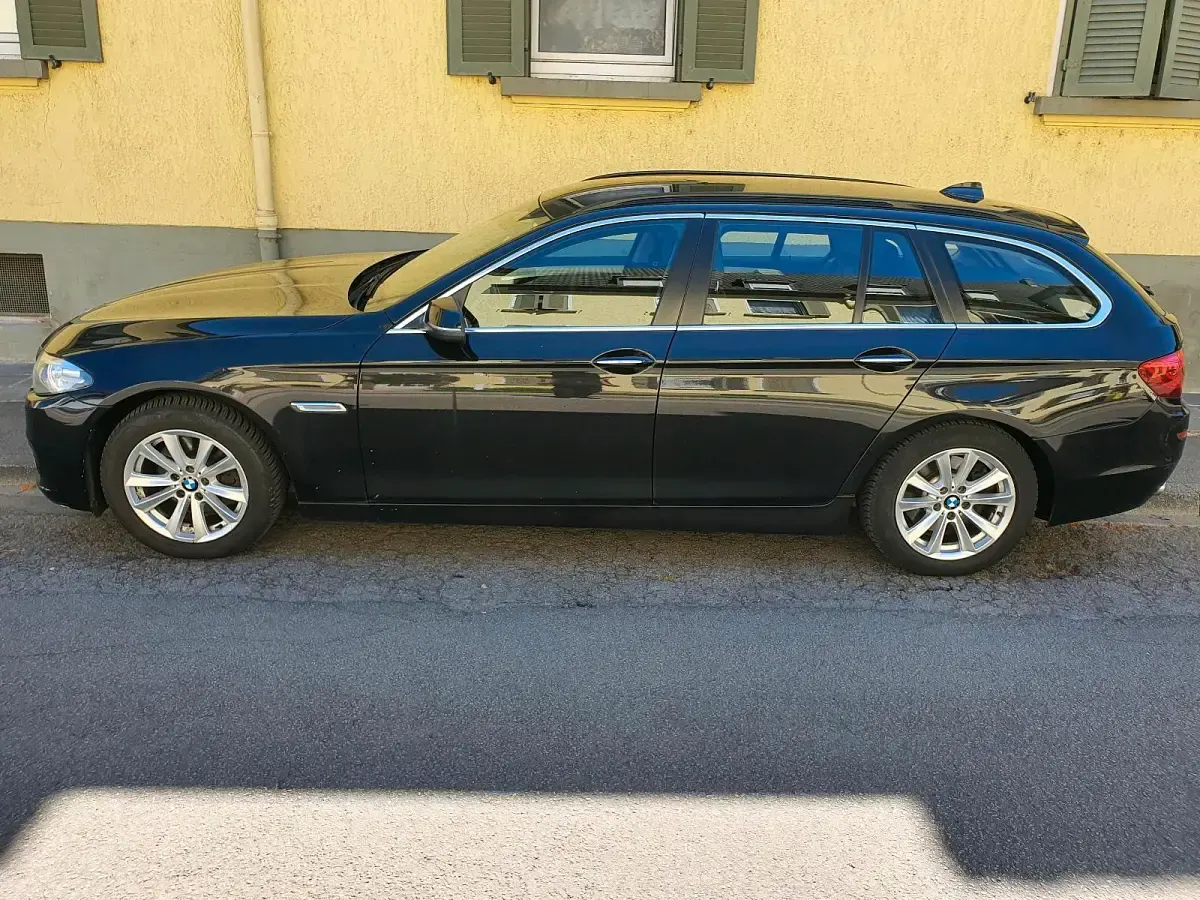 Gebraucht BMW 520 184 PS (135 kW) 2014 Schwarz Kombi