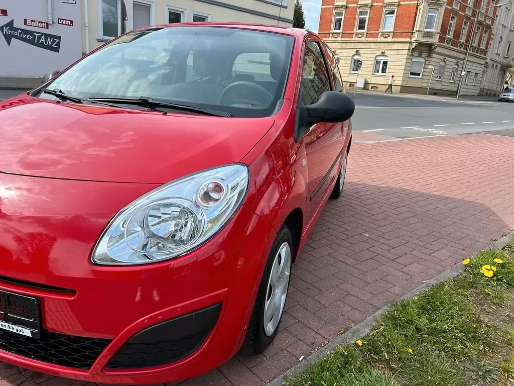 Gebraucht Renault Twingo Authentique 58 PS (42 kW) 2008 Rot Kleinwagen