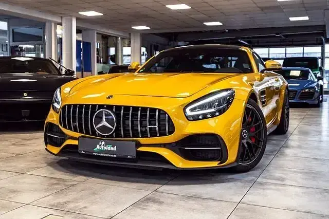 Gebraucht Mercedes AMG GT C AMG 557 PS (409 kW) 2020 Gelb Coupé