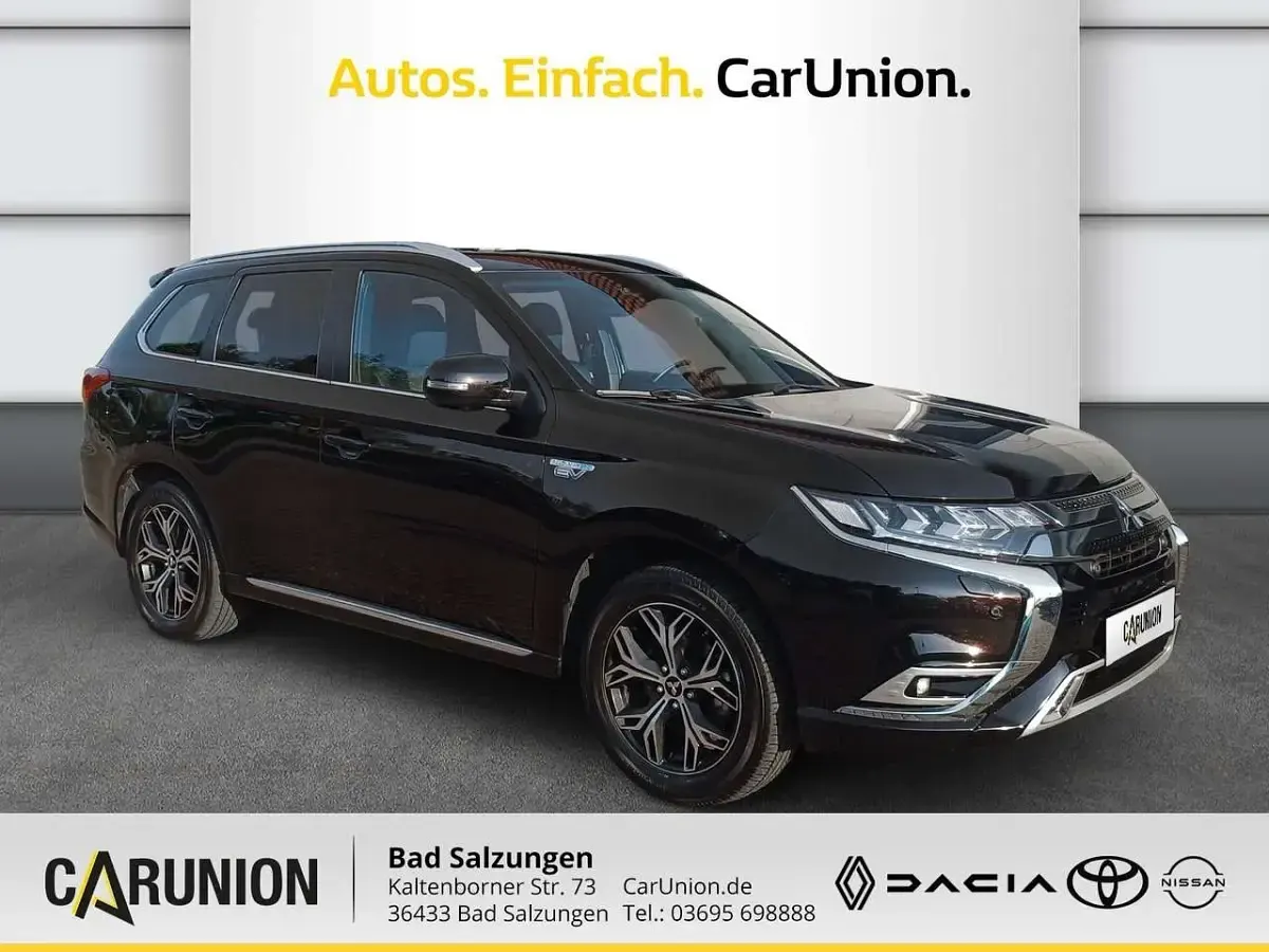 Gebraucht Mitsubishi Outlander P-HEV Top 135 PS (99 kW) 2020 Rubinschwarz met. Limousine