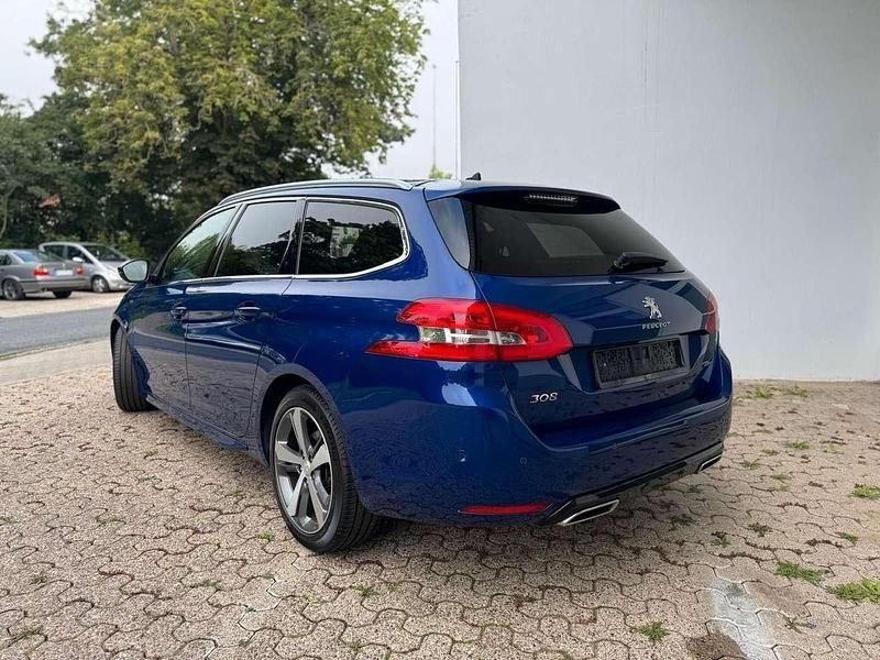 Gebraucht Peugeot 308 SW Allure GT-Line 131 PS (96 kW) 2018 Bleu magnetic Kombi