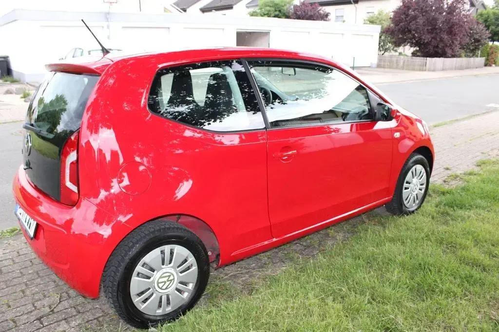 Gebraucht VW up! 60 PS (44 kW) 2015 Rot Kleinwagen