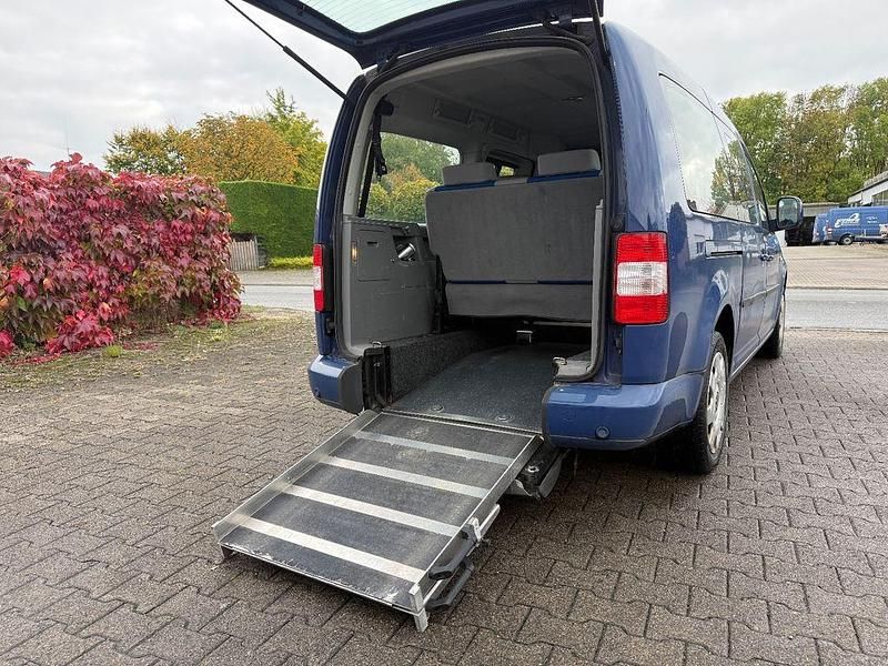 Blau Gebraucht 2009 VW Caddy Maxi Van / Kleinbus | 4.490 € (Fairer Preis) - Bild 1/4