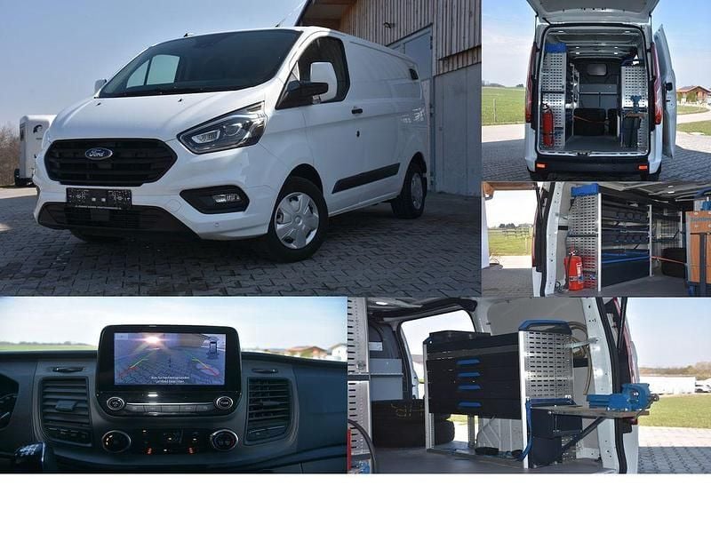 Gebraucht Ford Transit Custom Trend 131 PS (96 kW) 2021 Weiß Van / Kleinbus