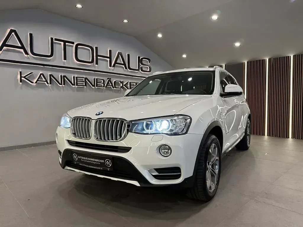 Gebraucht BMW X3 Sport Line 190 PS (139 kW) 2017 Weiß SUV