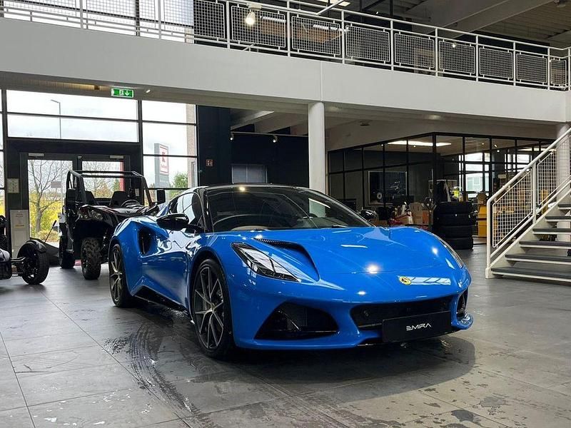 Neu Lotus Emira 364 PS (267 kW) 2025 Blau Coupé