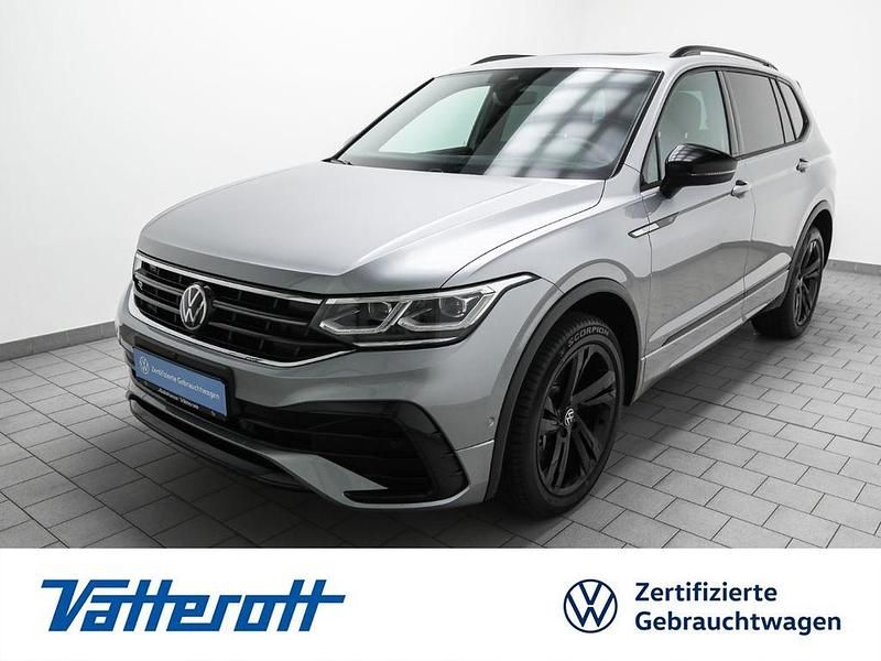 Silber Gebraucht 2022 VW Tiguan Allspace R-line SUV | 37.930 € (Guter Preis) - Bild 1/4