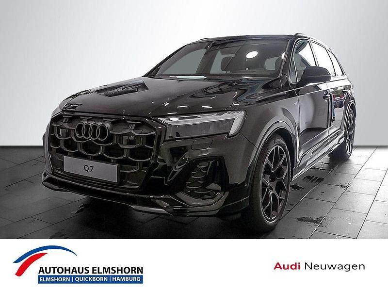 Mythosschwarz Neu 2025 Audi Q7 S-Line SUV | 109.630 € - Bild 1/4