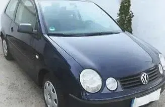 Brugt VW Polo Basis 64 HK (47 kW) 2004 Blå Hatchback