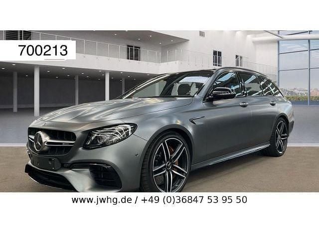 Selenitgrau matt (metallic) Gebraucht 2019 Mercedes E63 AMG AMG Kombi | 53.950 € (Superpreis) - Bild 1/4