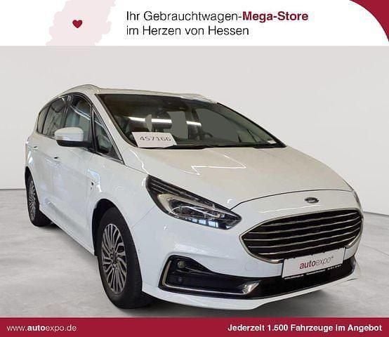 Frostweiß Gebraucht 2022 Ford S-MAX Titanium Van / Kleinbus | 18.790 € (Superpreis) - Bild 1/4