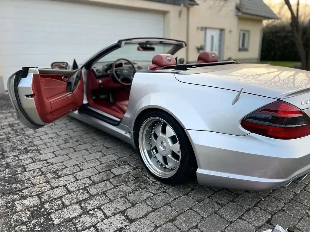 Gebraucht Mercedes SL350 245 PS (180 kW) 2004 Silber Cabrio