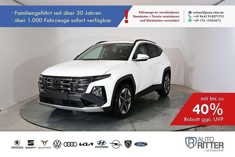 Atlas white Neu 2025 Hyundai Tucson GO! SUV | 32.990 € (Superpreis) - Bild 1/2