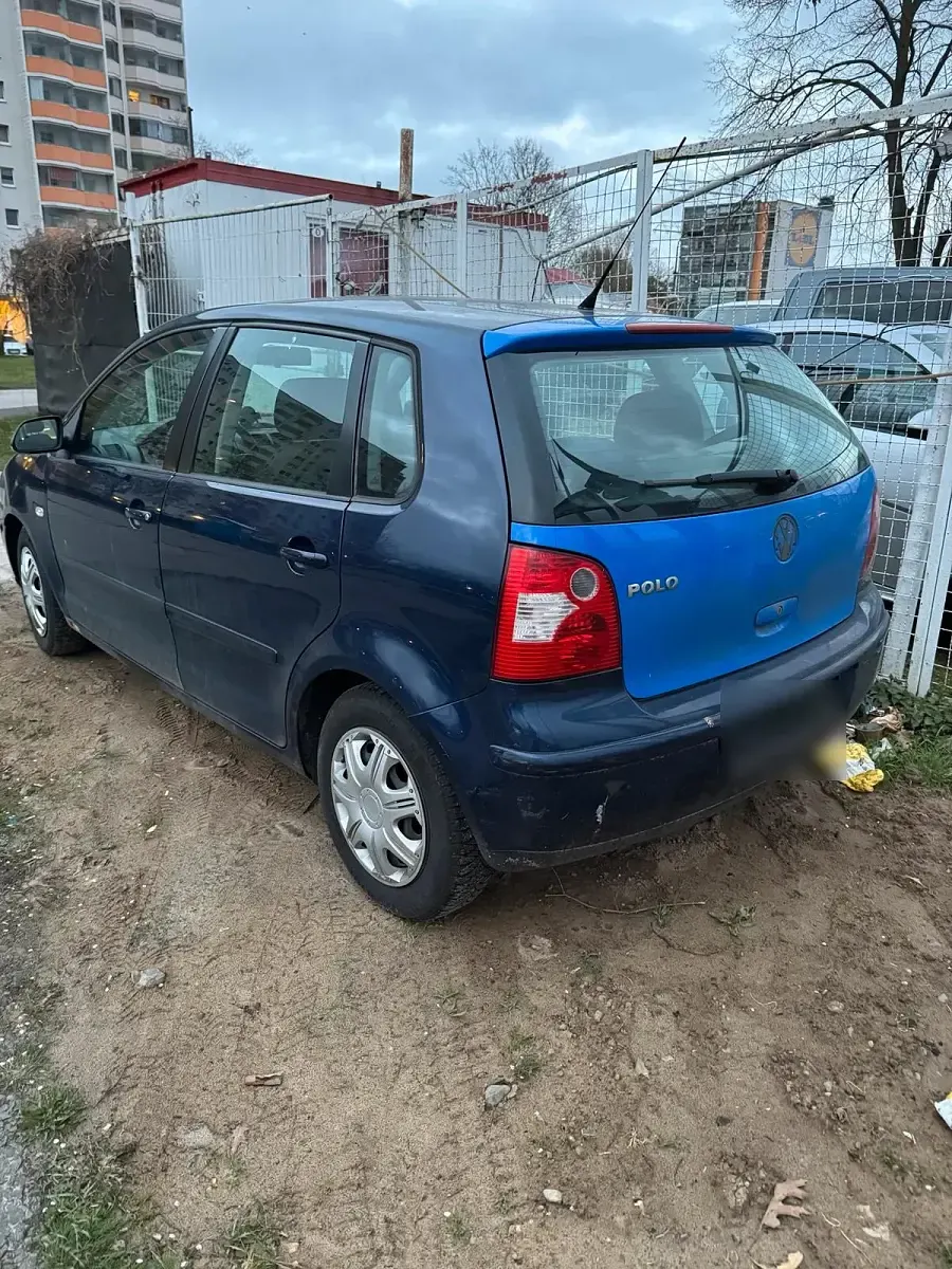 Gebraucht VW Polo 2005 Blau Kleinwagen