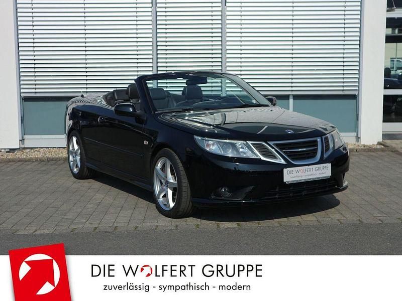 Gebraucht Saab 9-3 Cabriolet Vector 150 PS (110 kW) 2008 Schwarz Cabrio