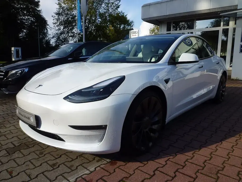 Occasion Tesla Model 3 Performance 377 kW (513 ch) 2021 Blanc Berline