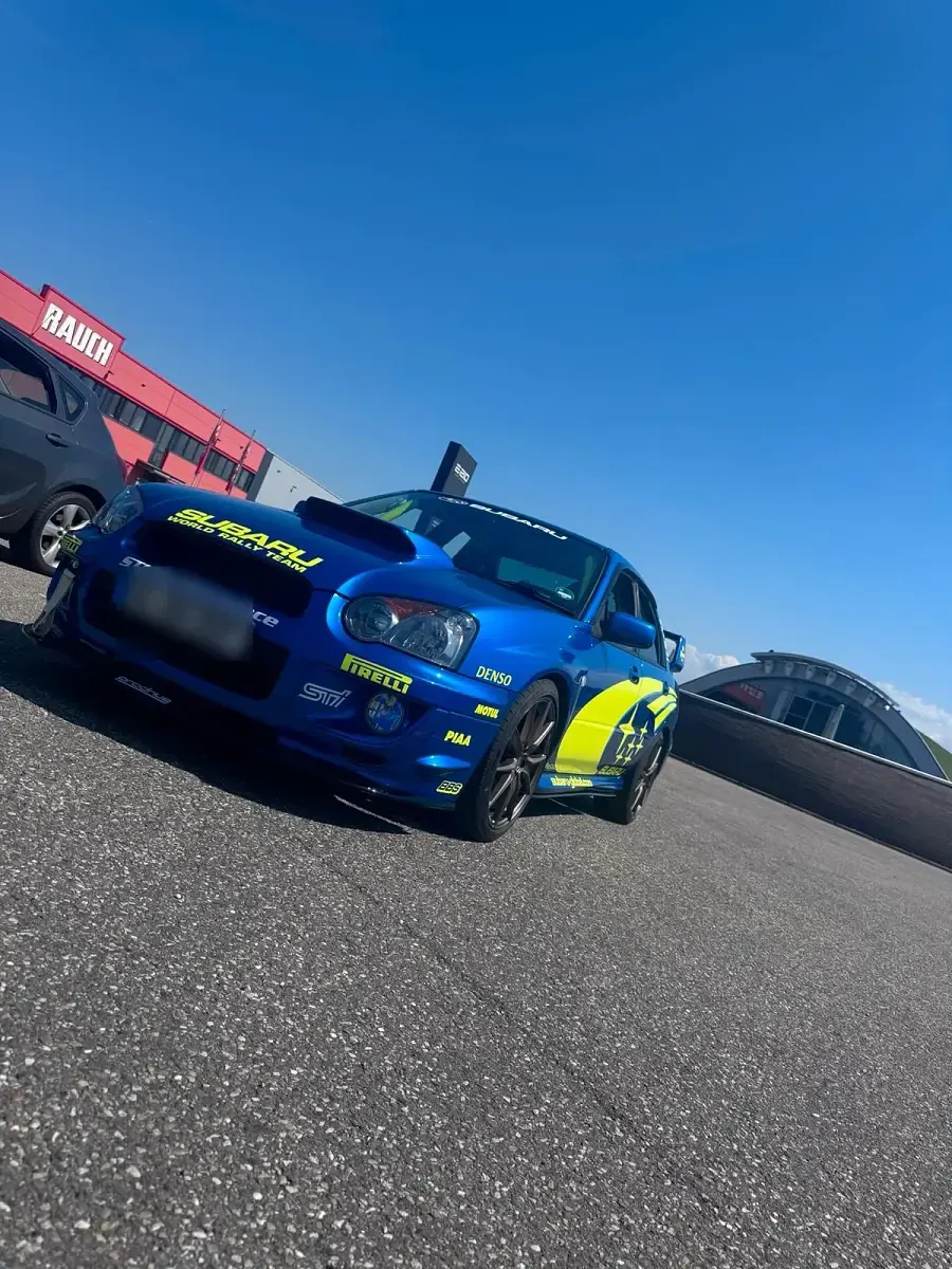 Gebraucht Subaru Impreza 280 PS (205 kW) 2003 Blau Limousine