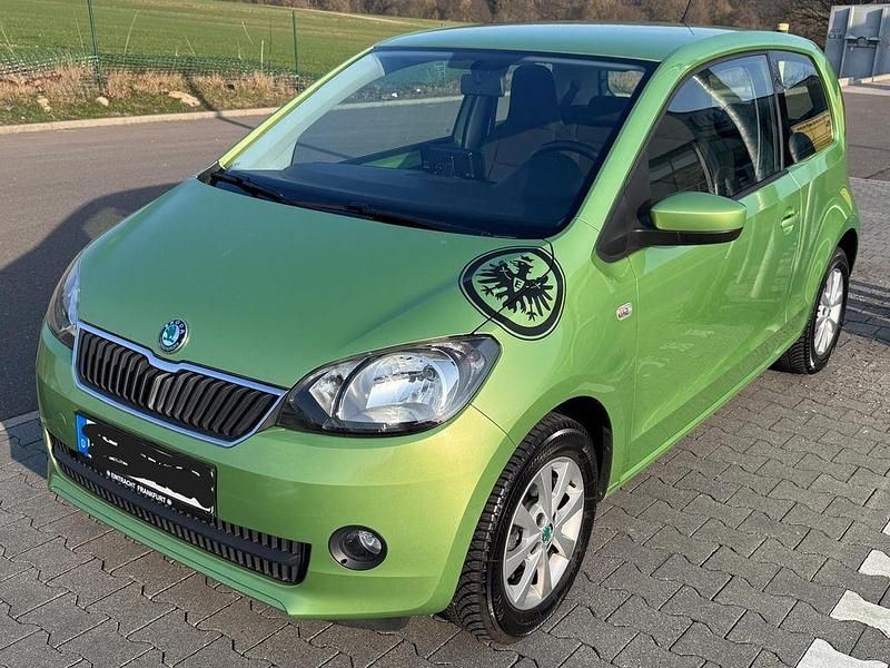Gebraucht Skoda Citigo 75 PS (55 kW) 2012 Grün Kleinwagen