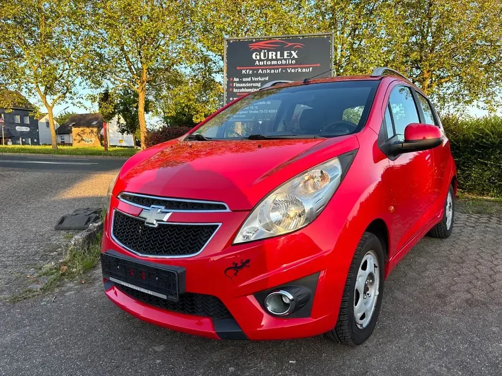Gebraucht Chevrolet Spark LT 82 PS (60 kW) 2010 Rot Kleinwagen