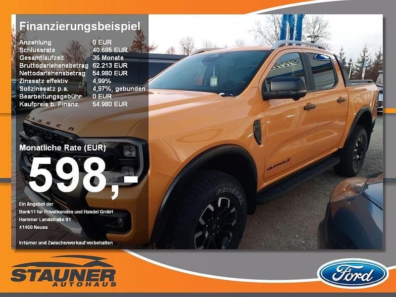 Cyberorange Neu 2025 Ford Ranger Wildtrack Abholung | 54.980 € (Fairer Preis) - Bild 1/4