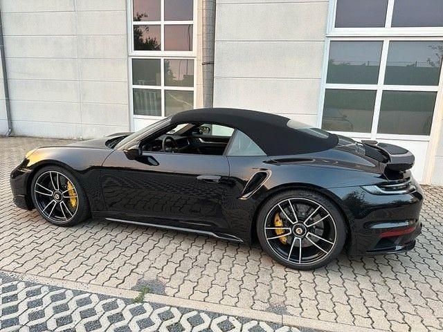 Schwarz Gebraucht 2023 Porsche 911 Turbo S Cabriolet Cabrio | 259.800 € (Fairer Preis) - Bild 1/4