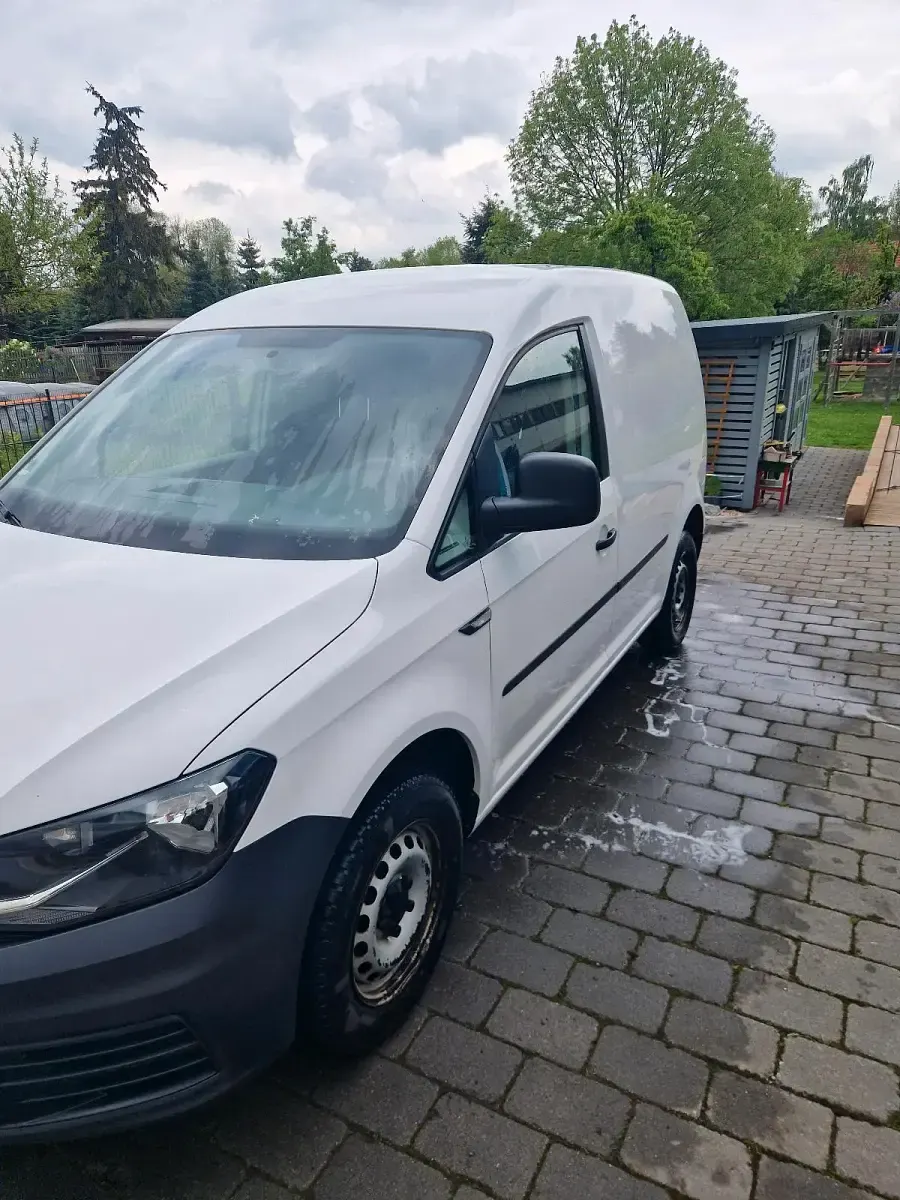 Gebraucht VW Caddy 110 PS (80 kW) 2018 Weiß Van / Kleinbus