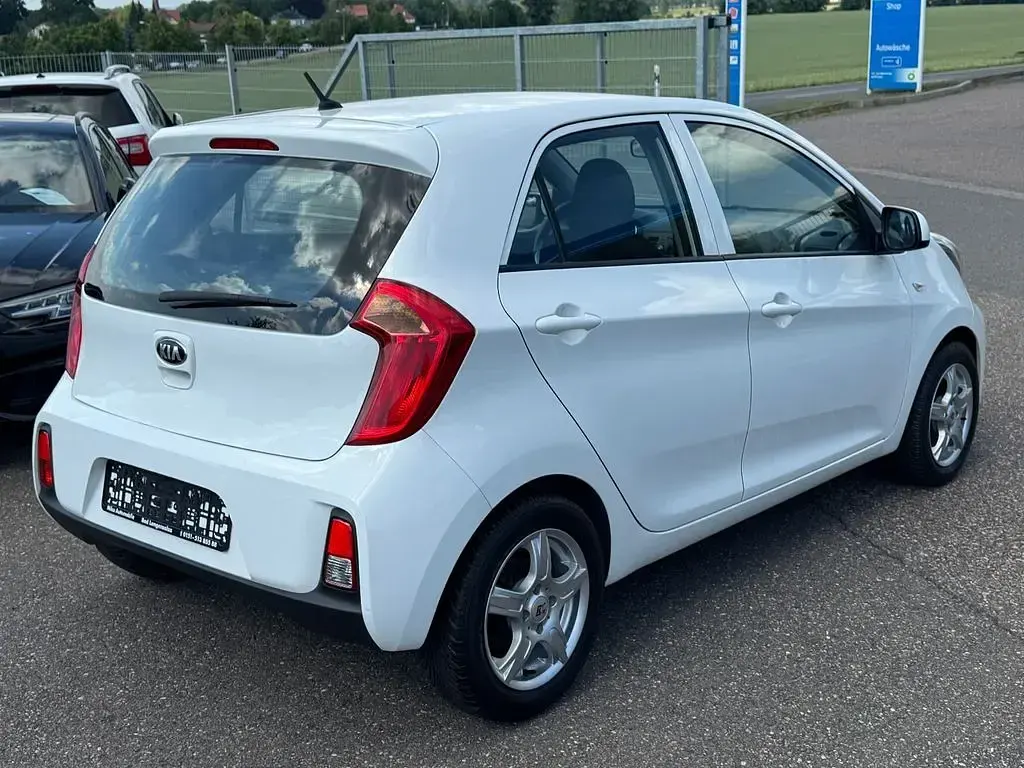 Gebraucht Kia Picanto 67 PS (49 kW) 2017 Weiß Kleinwagen