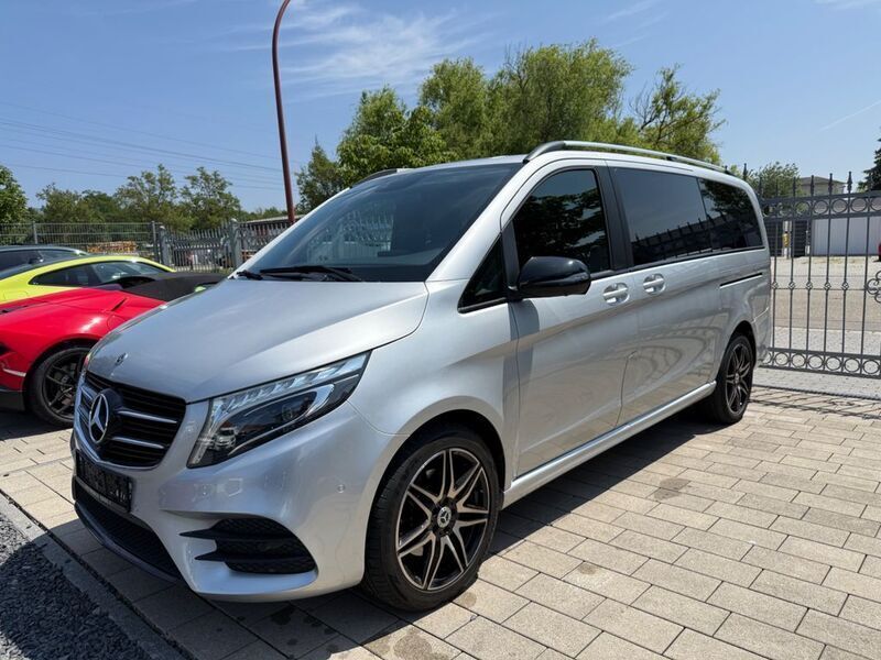 Silber Gebraucht 2019 Mercedes V250 Avantgarde Van / Kleinbus | 39.745 € (Fairer Preis) - Bild 1/4