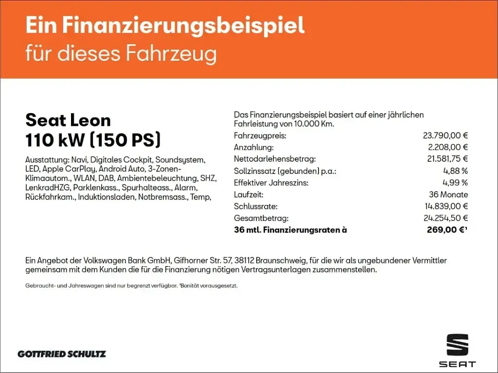 Gebraucht Seat Leon FR 150 PS (110 kW) 2022 Grau Kombi