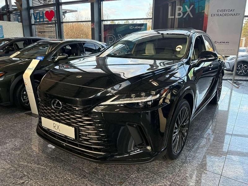 Neu Lexus RX350h E-FOUR Luxury Line 250 PS (183 kW) 2026 Graphitschwarz metallic SUV