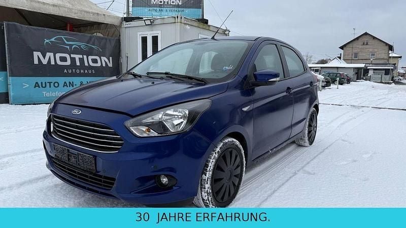 Blau Gebraucht 2017 Ford Ka Basis Limousine | 4.590 € (Fairer Preis) - Bild 1/4