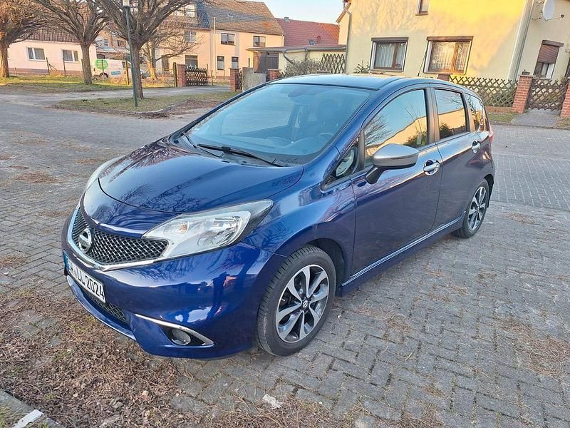 Gebraucht Nissan Note Acenta+ 80 PS (58 kW) 2015 Blau Kleinwagen