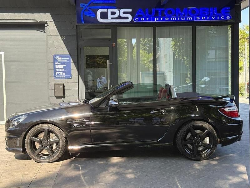 Gebraucht Mercedes SLK55 AMG AMG 421 PS (309 kW) 2014 Schwarz Cabrio