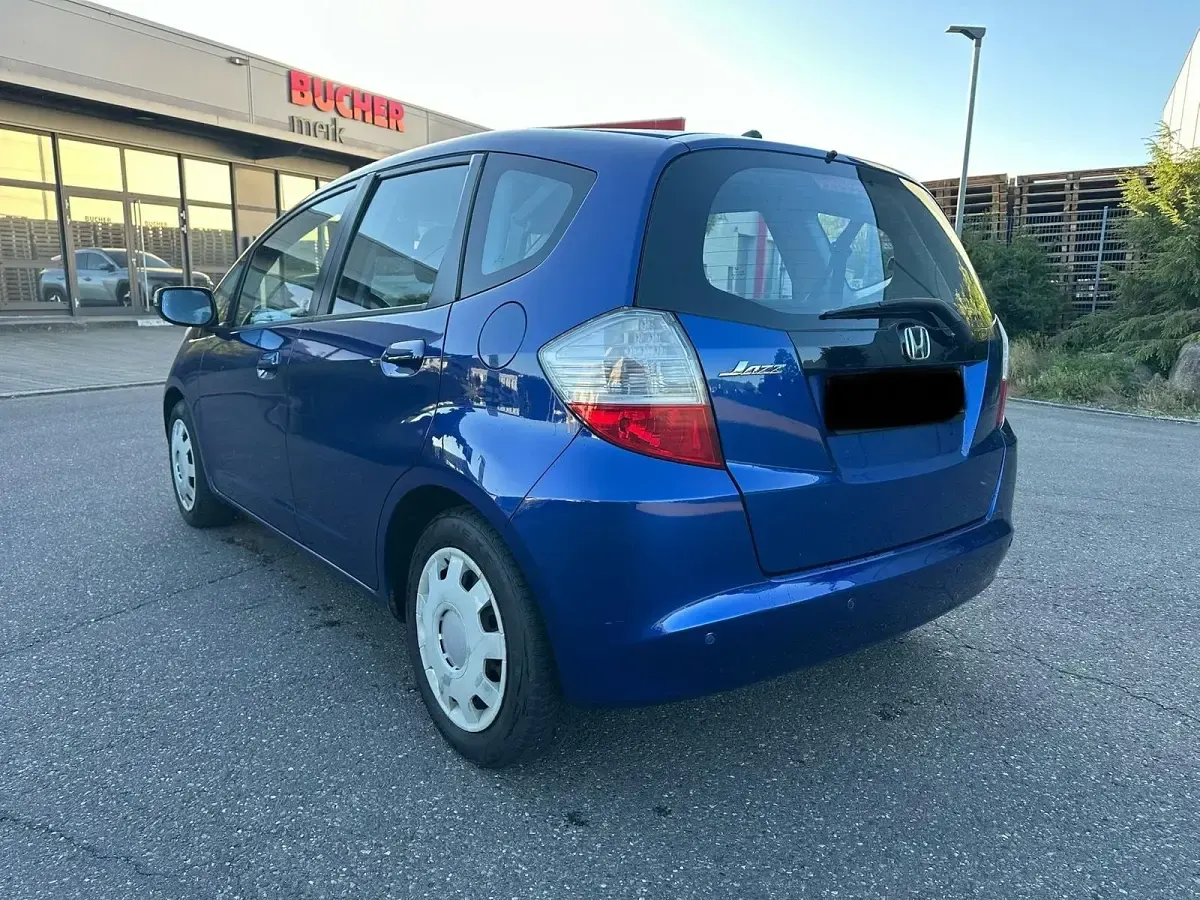 Gebraucht Honda Jazz 100 PS (73 kW) 2009 Blau Kleinwagen