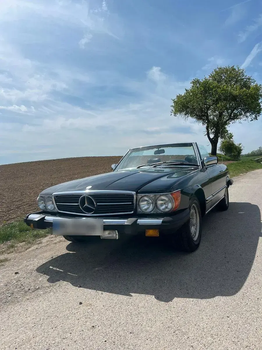 Gebraucht Mercedes SL380 163 PS (119 kW) 1983 Schwarz Cabrio