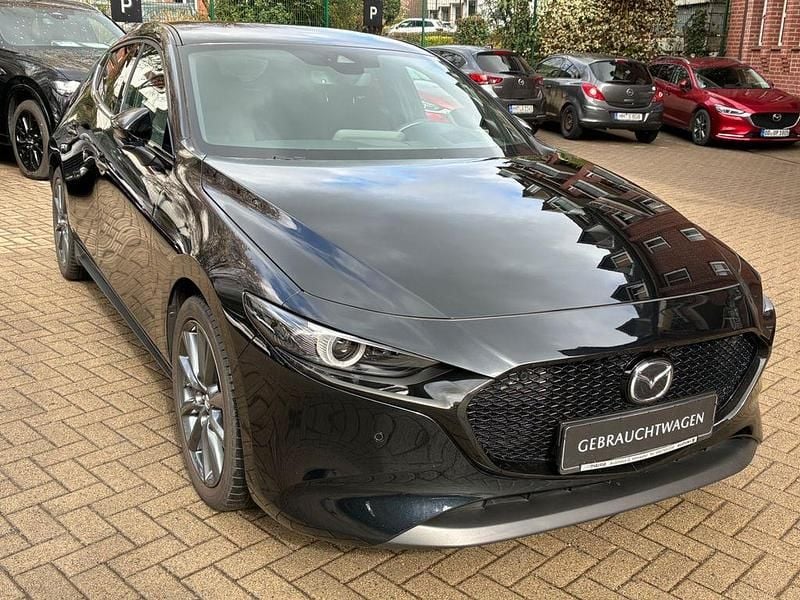 Gebraucht Mazda 3 Selection 150 PS (110 kW) 2022 Schwarz Limousine