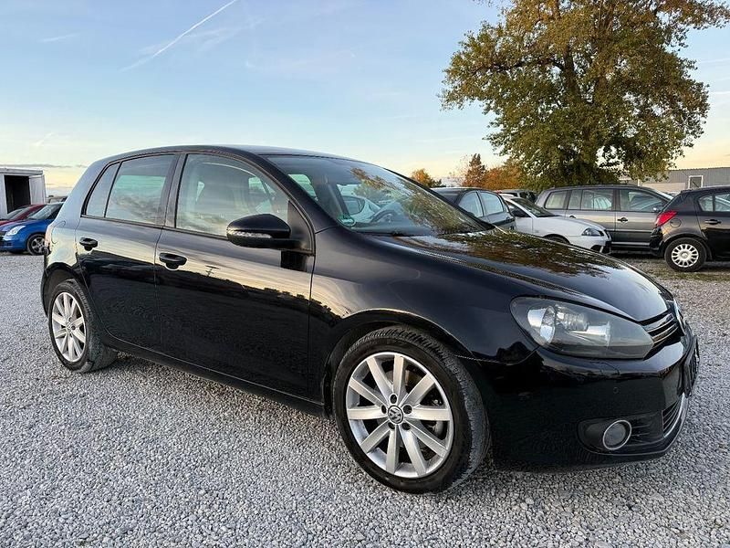 Schwarz Gebraucht 2009 VW Golf VI Highline Limousine | 3.777 € (Guter Preis) - Bild 1/4