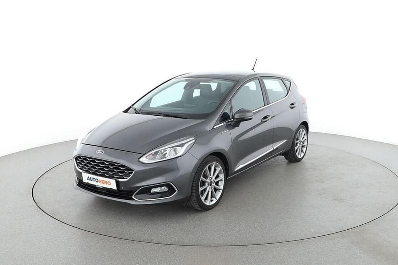 Grau Gebraucht 2018 Ford Fiesta Vignale Kleinwagen | 11.640 € (Fairer Preis) - Bild 1/3