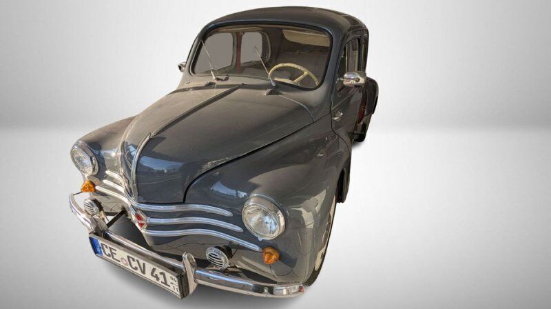 Grau Gebraucht 1960 Renault 4CV Kleinwagen | 9.900 € - Bild 1/4