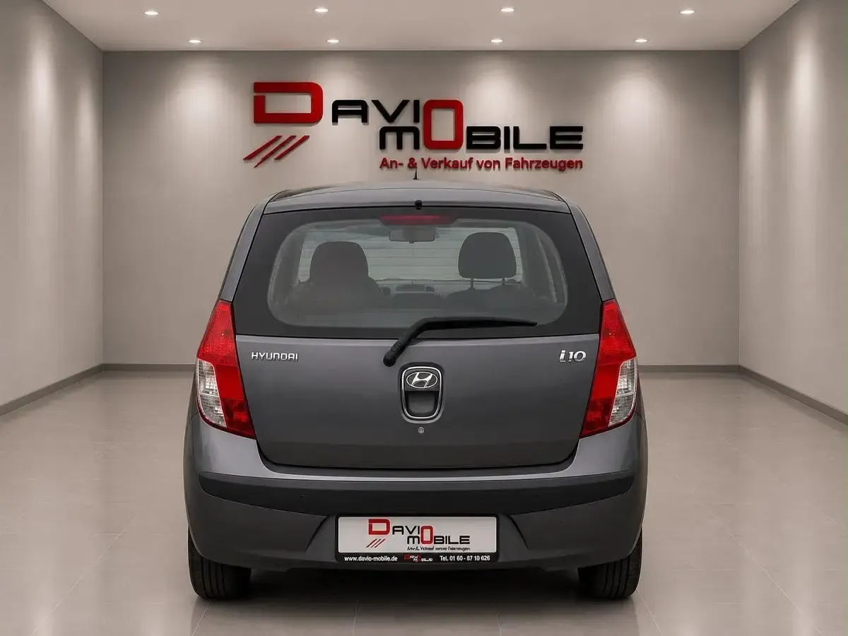 Gebraucht Hyundai i10 Classic 67 PS (49 kW) 2009 Grau Kleinwagen