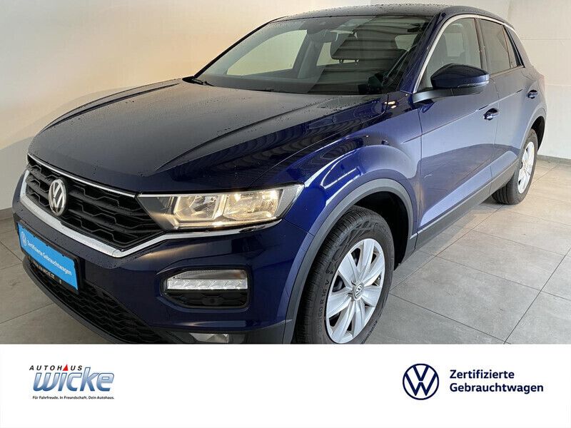 Blau Gebraucht 2020 VW T-Roc Basis SUV | 17.990 € (Guter Preis) - Bild 1/4