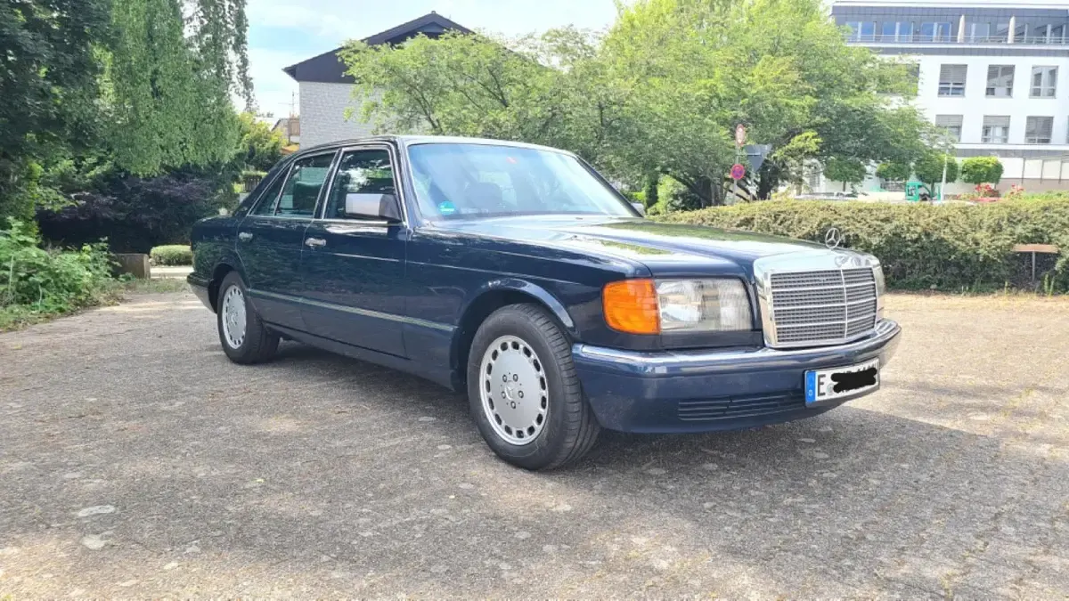 Gebraucht Mercedes 500 SE 252 PS (185 kW) 1990 Blau Limousine