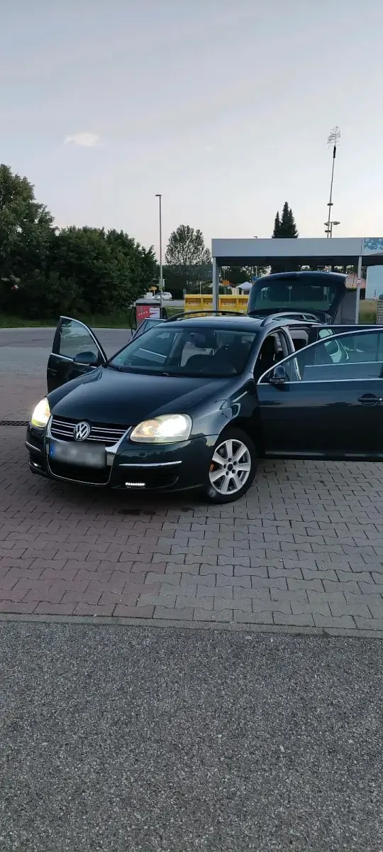 Gebraucht VW Golf V 105 PS (77 kW) 2007 Blau Kombi