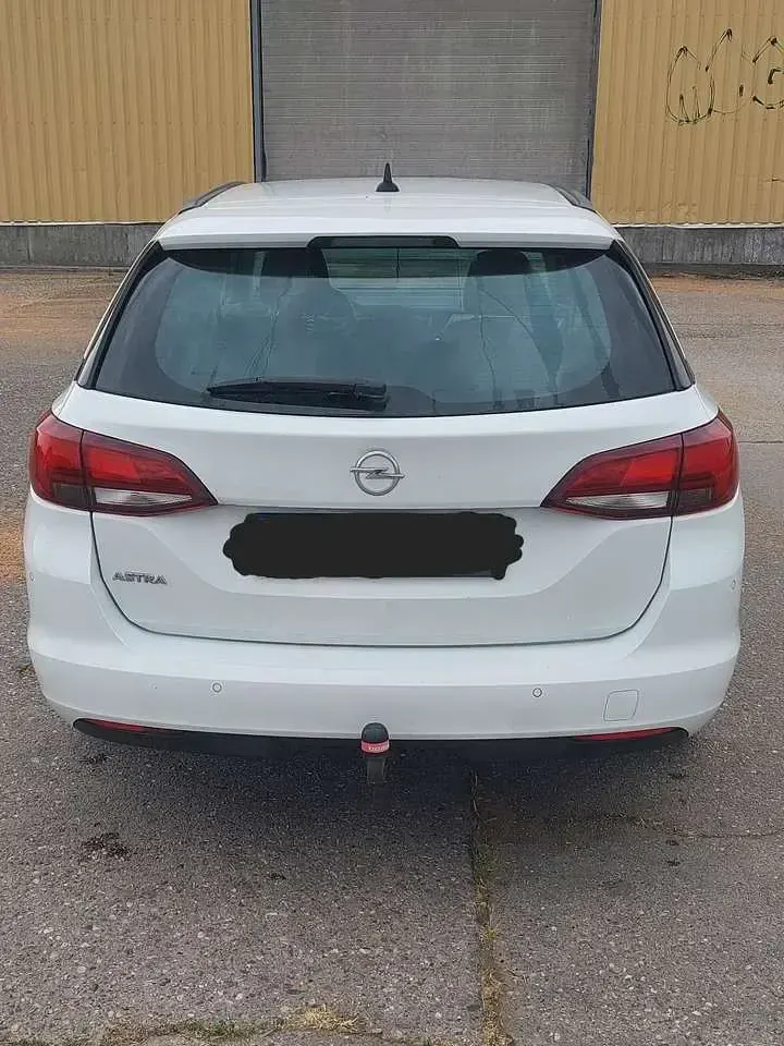 Gebraucht Opel Astra Business 110 PS (80 kW) 2019 Weiß Kombi