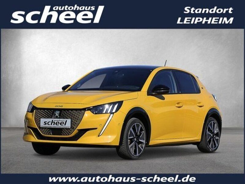 Lack gelb faro/typ aussenverkl Gebraucht 2021 Peugeot e-208 GT Kleinwagen | 17.690 € (Fairer Preis) - Bild 1/2