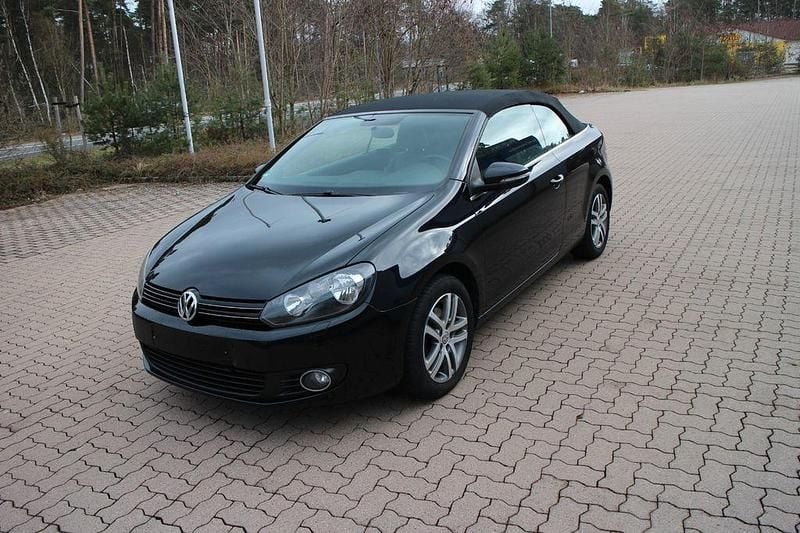 Gebraucht VW Golf Basis 105 PS (77 kW) 2011 Schwarz Cabrio