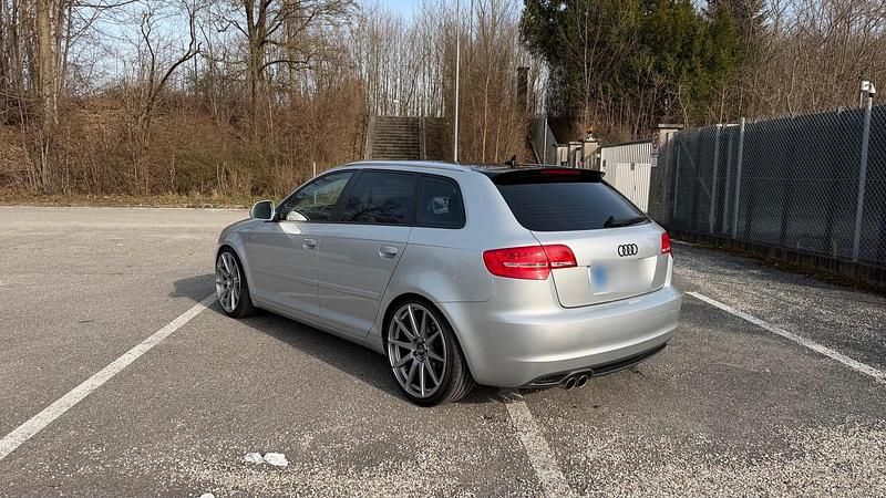 Gebraucht Audi A3 S-Line 170 PS (125 kW) 2009 Silber Kleinwagen